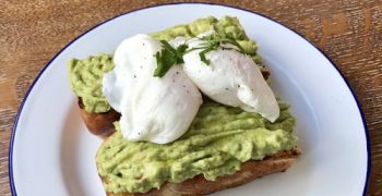 avocado on sourdough