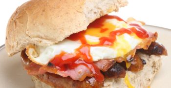 bacon and egg roll bacon and egg roll